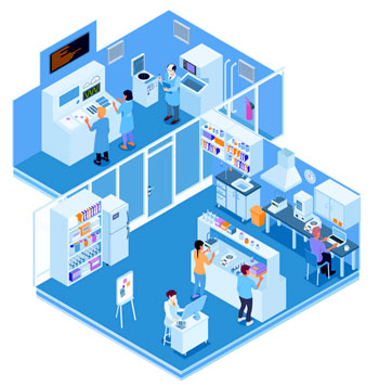 Laboratory set-up image