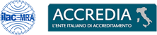 Ilac-MRA Accredia Logo